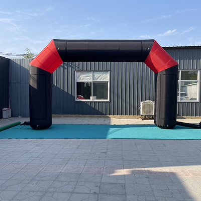 Sportrace Custom opblaasbare finishlijn voor wedstrijd amusement