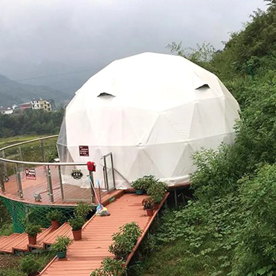 Nieuwe aankomst 4 tot 6 personen 850 g PVC stof hotel tent luxe tuin igloo dome