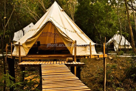 Nieuwe aankomst 4 tot 6 personen 850 g PVC stof hotel tent luxe tuin igloo dome