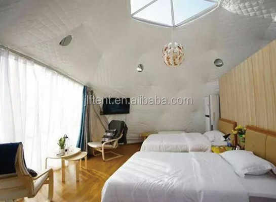 Nieuwe aankomst 4 tot 6 personen 850 g PVC stof hotel tent luxe tuin igloo dome