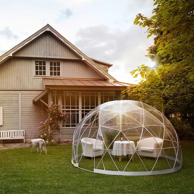 De PVC doek transparante weerbestendige dekking Tuin Igloo Kas 360 Dome tent