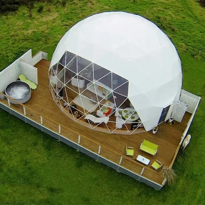 enkel verwarmd luxe kamperen helder koepel iglo feest evenementen tent fabrikant