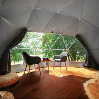 Huisprijs Vlamvertragend Halve bol Circulaire cirkel Geodetische koepel tent