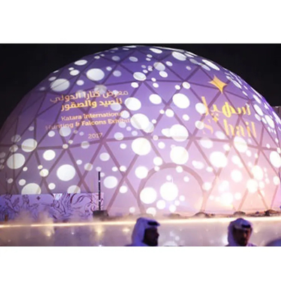 Waterdicht buitenkampertent Transparante rondreizende tentoonstelling Groothandel Dome tent