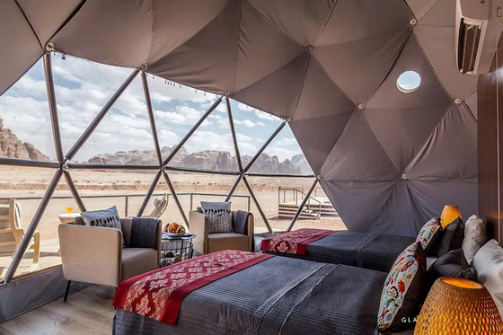 camping wandelen buiten Eco-glamping keukens koepel iglo huis tenten
