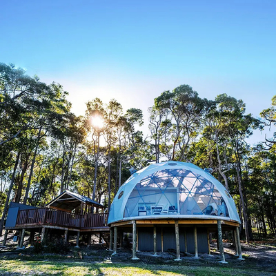Soccer Diameter Luxury Resort 5M Geodetische Aluminium Igloo Tent