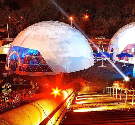 Circus opblaasbare koepeltent Grote kampeertenten met PVC-dek