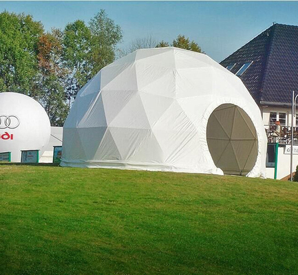 Igloo Glamping Geodetische koepel tent Winter PVC stof 2-10 Mensen wonen