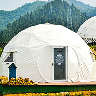 Grote luxe heldere opblaasbare koepel tent feest woestijn camping