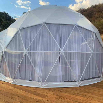 Prefab opblaasbare koepel tent Hotel decoratie Transparante geodesische