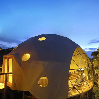 Grootte 10m opblaasbare koepeltent opblaasbare igloo tent glamping luxe ontwerp