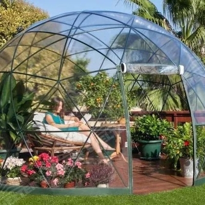Grootte 10m opblaasbare koepeltent opblaasbare igloo tent glamping luxe ontwerp
