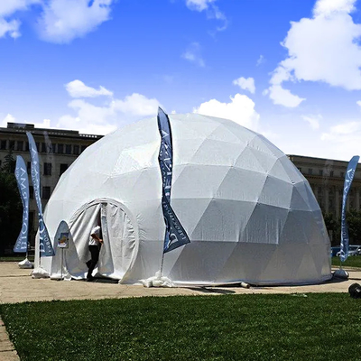 Luxe opblaasbare koepeltent decoratie transparante warme glazen koepeltent