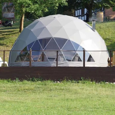 Camping 4 seizoen Geodetische tent Dome Huis Opblaasbaar Transparante
