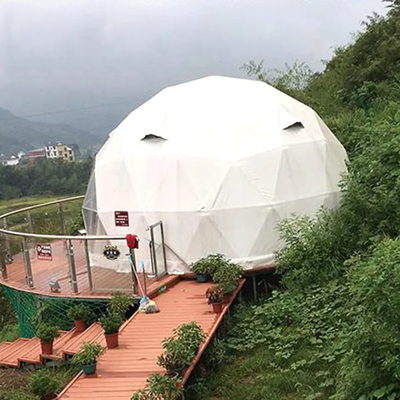 Camping 4 seizoen Geodetische tent Dome Huis Opblaasbaar Transparante
