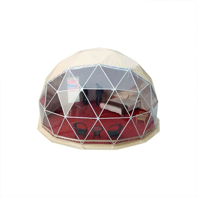 Camping 4 seizoen Geodetische tent Dome Huis Opblaasbaar Transparante