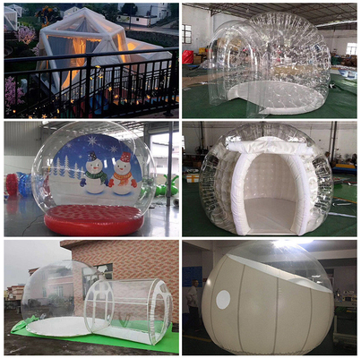 Kamperen opblaasbaar Bubbelhuis Buiten Transparent Dome Clear