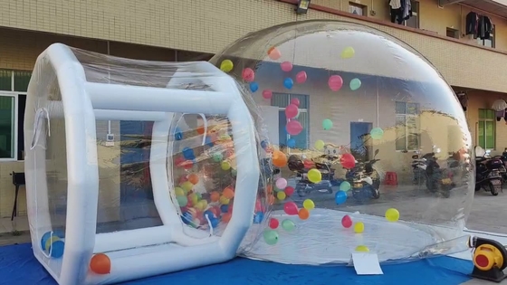 Kamperen opblaasbaar Bubbelhuis Buiten Transparent Dome Clear