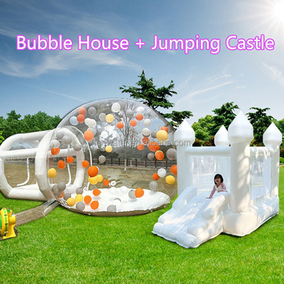 Kinderenfeest Bubble Igloo Tent Fun Outdoor opblaasbaar kristal