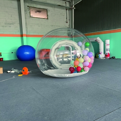 Pvc Clear Outdoor opblaasbare bubbel tent ballonnen koepel evenement glamping