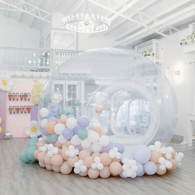 Dome tent luxe opblaasbare bubbelhuis lodge feestverhuur ODM