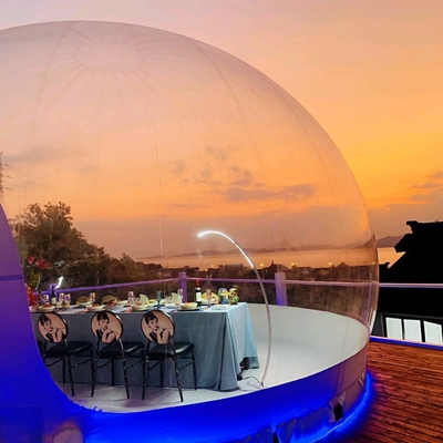 Dome tent luxe opblaasbare bubbelhuis lodge feestverhuur ODM