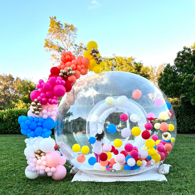 Tunnel PVC Transparante Opblaasbare Bubbelhuis Reus Duidelijk Kamperen