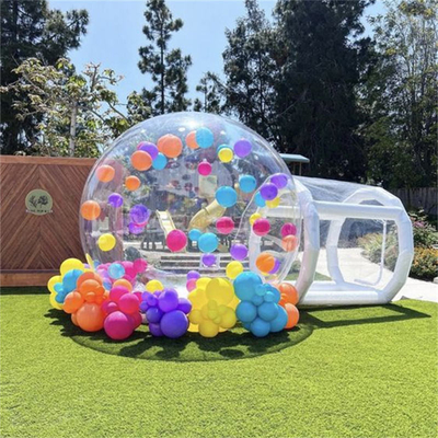 Tunnel PVC Transparante Opblaasbare Bubbelhuis Reus Duidelijk Kamperen