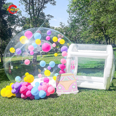 Blower luchtpomp opblaasbaar bubbelhuis Kleine aangepaste kleur
