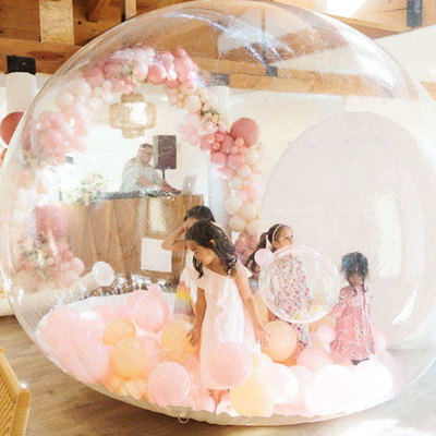 Evenement PVC Transparante Duidelijke Ballon Bounce House Glamping Dome Tent
