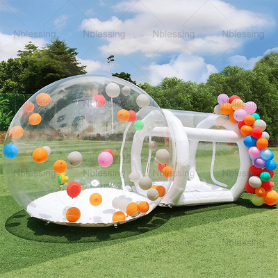 Evenement PVC Transparante Duidelijke Ballon Bounce House Glamping Dome Tent