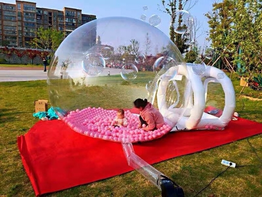 Evenement PVC Transparante Duidelijke Ballon Bounce House Glamping Dome Tent