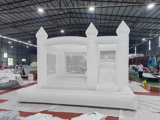 Aanpassen maat Logo commercieel springhuis PVC waterdicht Bouncer Jumper