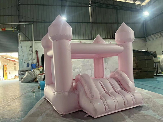 Oxford Stof Opblaasbaar Bubbelhuis Wit Opblaasbaar Bouncy Castle