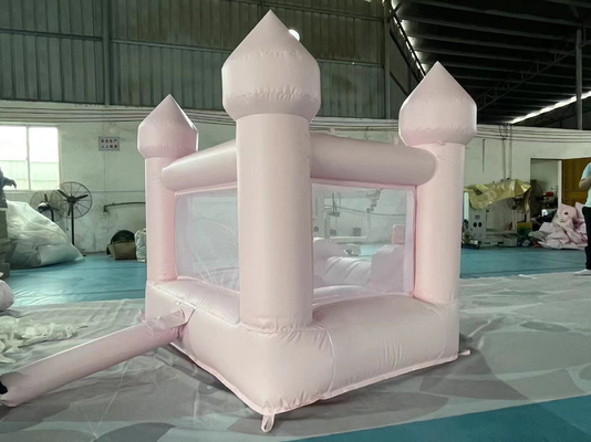 Oxford Stof Opblaasbaar Bubbelhuis Wit Opblaasbaar Bouncy Castle