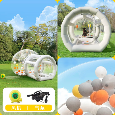 Custom Buiten Bubble Bounce Huis Ballonnen opblaasbaar Kinderspel