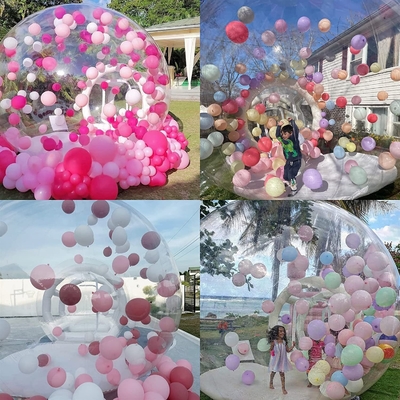 Custom Buiten Bubble Bounce Huis Ballonnen opblaasbaar Kinderspel