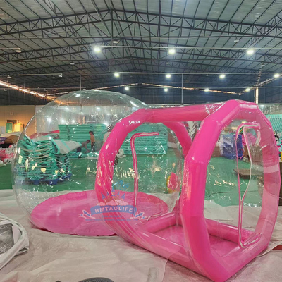 Duidelijk opblaasbaar ballonhuis voor feestkinderen