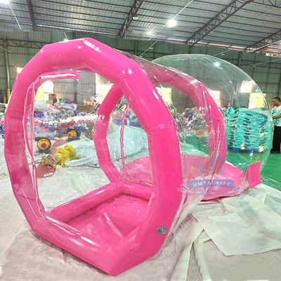 Duidelijk opblaasbaar ballonhuis voor feestkinderen
