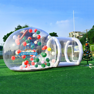 Buitengewoon gigantisch opblaasbaar bubbelhuis kristalkoepel feestballonhuis