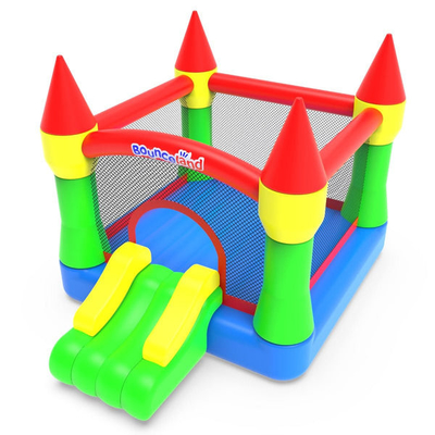 Custom Jumping Bounce House opblaasbaar Witte Bouncy Castle voor kinderen