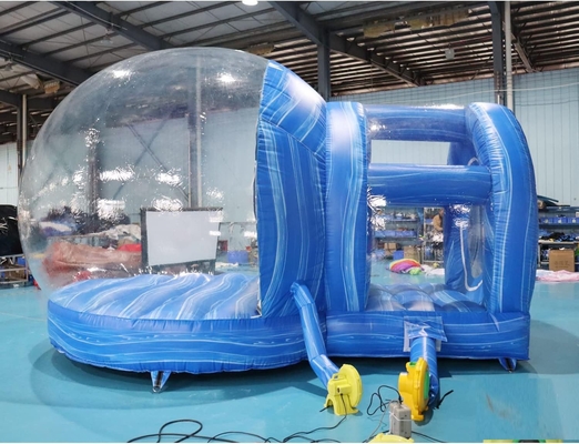 Bouncy opblaasbaar bubbelhuis transparante bubbel tent voor buiten speeltuin