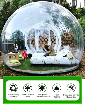 Gepersonaliseerd opblaasbaar bubbelhuis