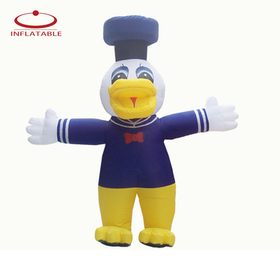 Reuzen cartoon opblaasbaar model, auto's, personage voor podiumversiering