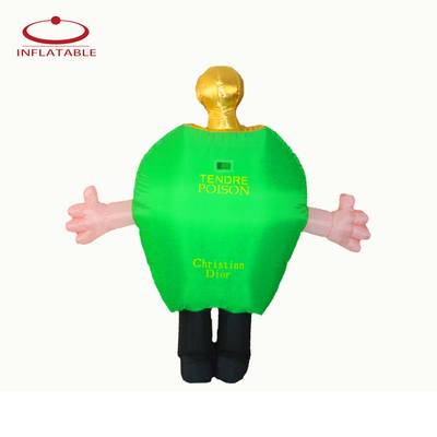 Opblaasbare 3D cartoon opblaasbare pop maatwerk PVC logo