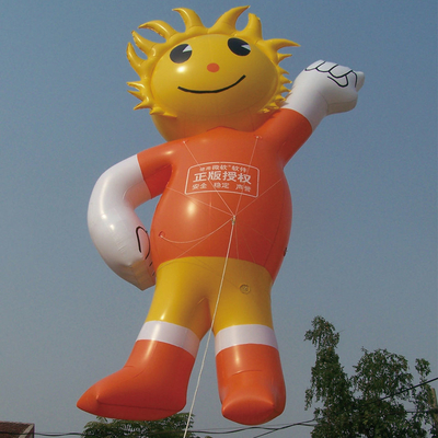 Fabrieksprijs Op maat opblaasbare reclame cartoon model decoratie ballon model reclame opblaasbare voor evenement