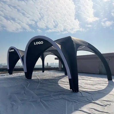 Custom Logo Exhibition Arch Opblaasbare evenemententent Outdoor Air Dome Marquee Reclame Opblaasbare Canopy Air Gesloten tent