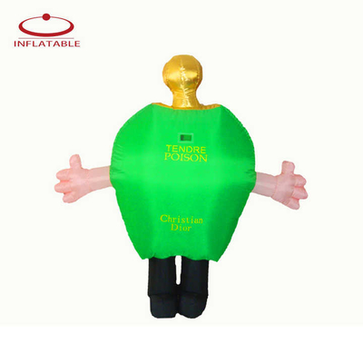 Gepersonaliseerd logo opblaasbaar 3D cartoon outdoor pvc gigantische opblaasbare pop ballon te koop