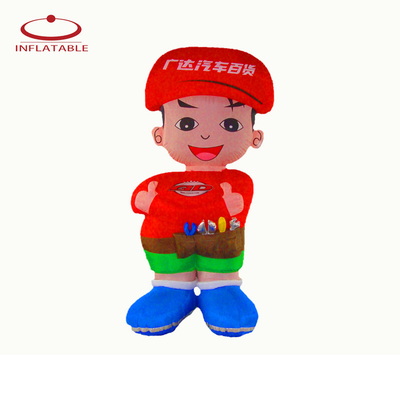 3D opblaasbare cartoon mascotte