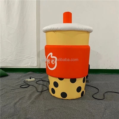 melk thee fles thee beker winnen fles opblaasbaar kan aangepast reclame reusachtige opblaasbare fles beker voor promotie evenement